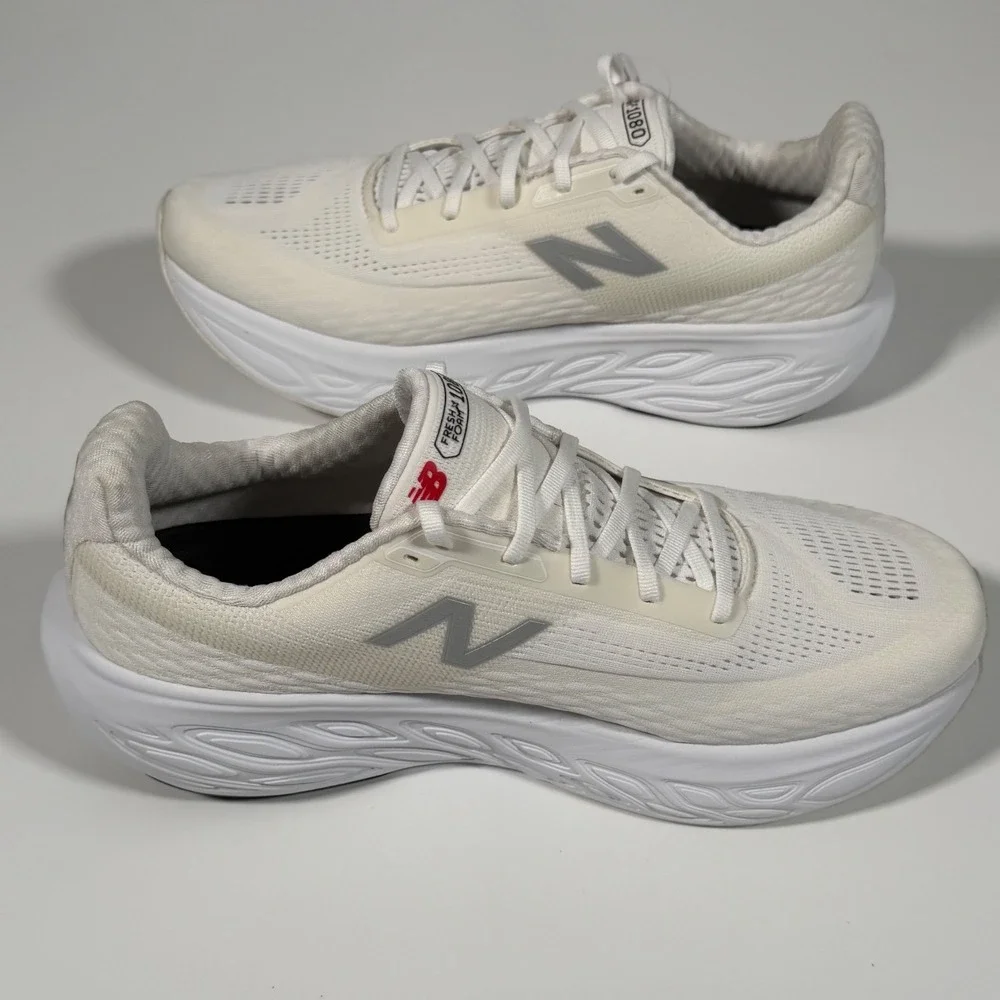 New Balance Fresh Foam X 1080v14 Men's 12 2E Wide White Running Shoes M1080W14